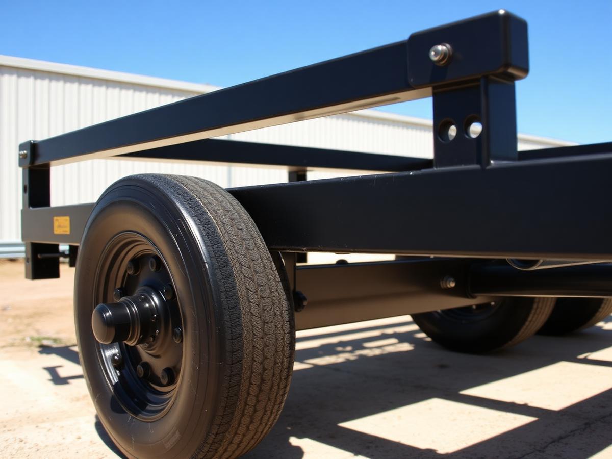 Trailer frames & hubs